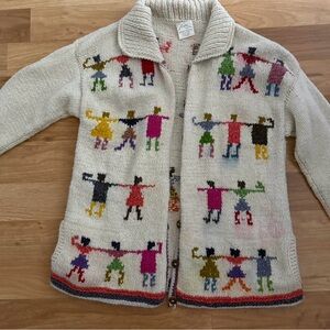 Colorful Patterned Women's Cardigan